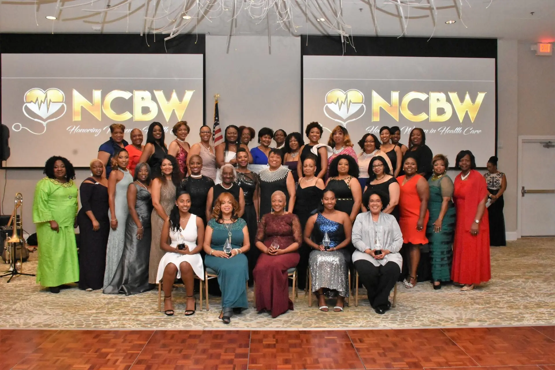 NCBW members past and present honoring the 2018 Celebrations of Generations Award winners